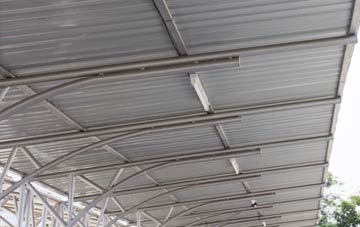 installing Tregaron metal roofing